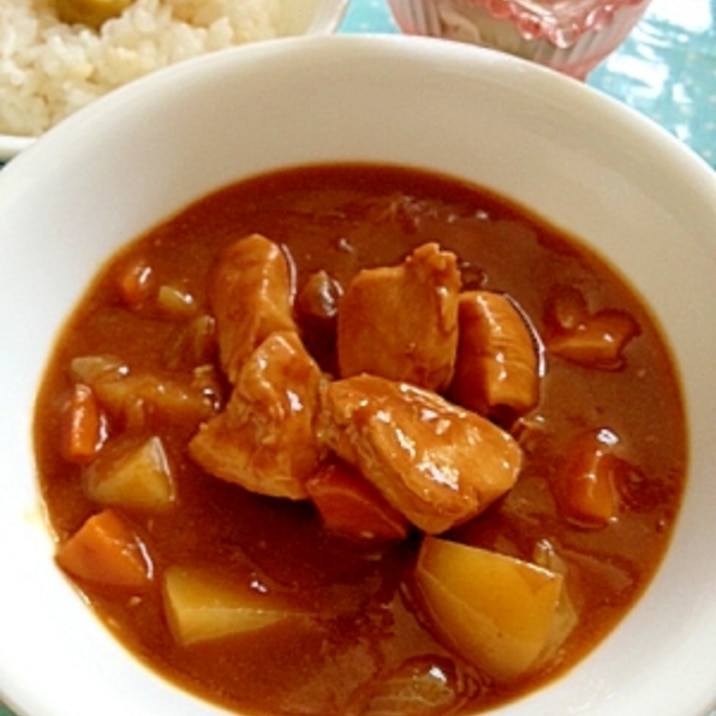 下味で美味しく ヘルシーチキンカレー レシピ 作り方 By Minori Ohisamanotikara 楽天レシピ
